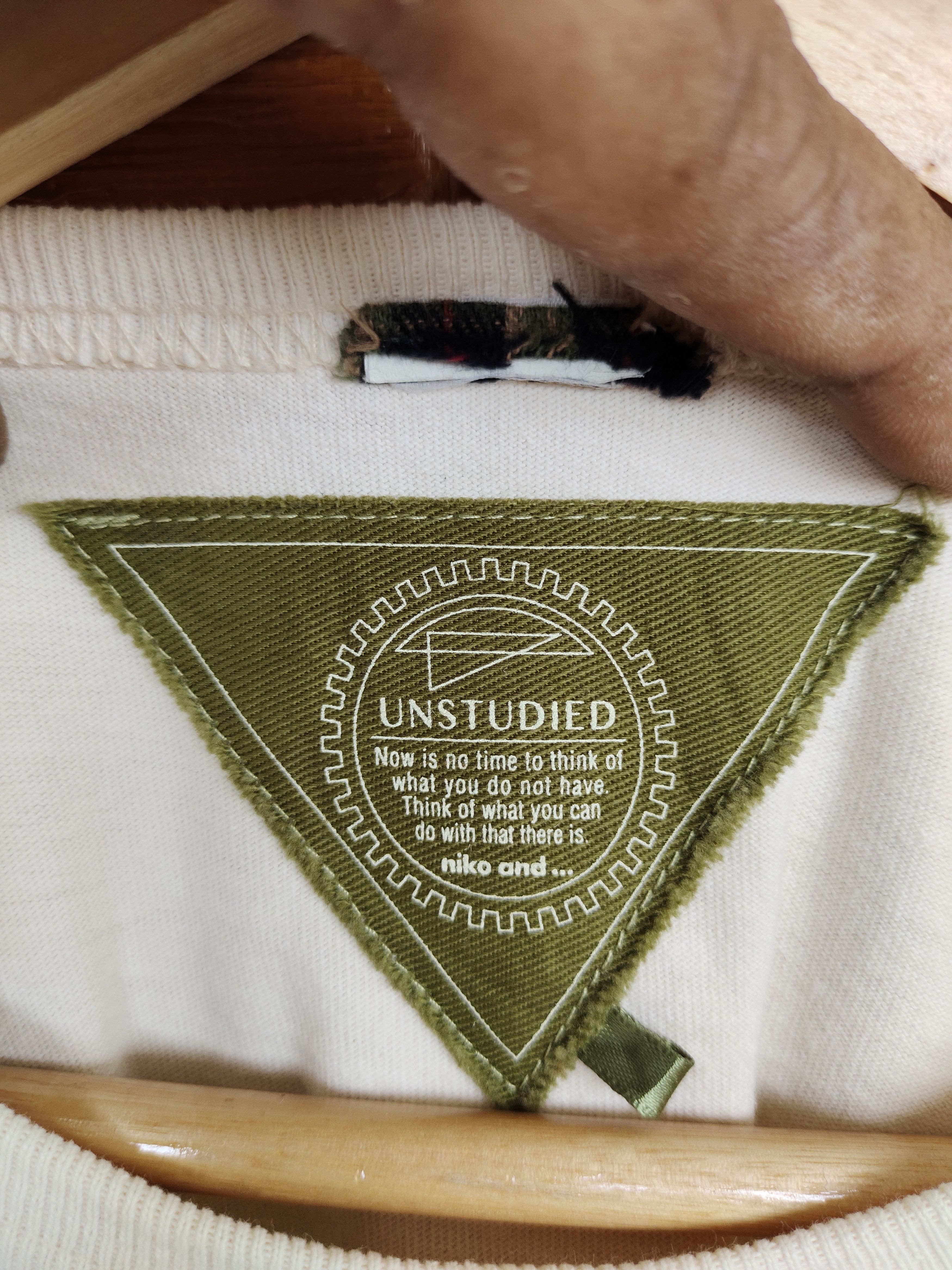 Japanese Brand Rebuild By UNSTUDIED 5 Cut Longsleeve T-Shirt Size US M / EU 48-50 / 2 - 12 Thumbnail