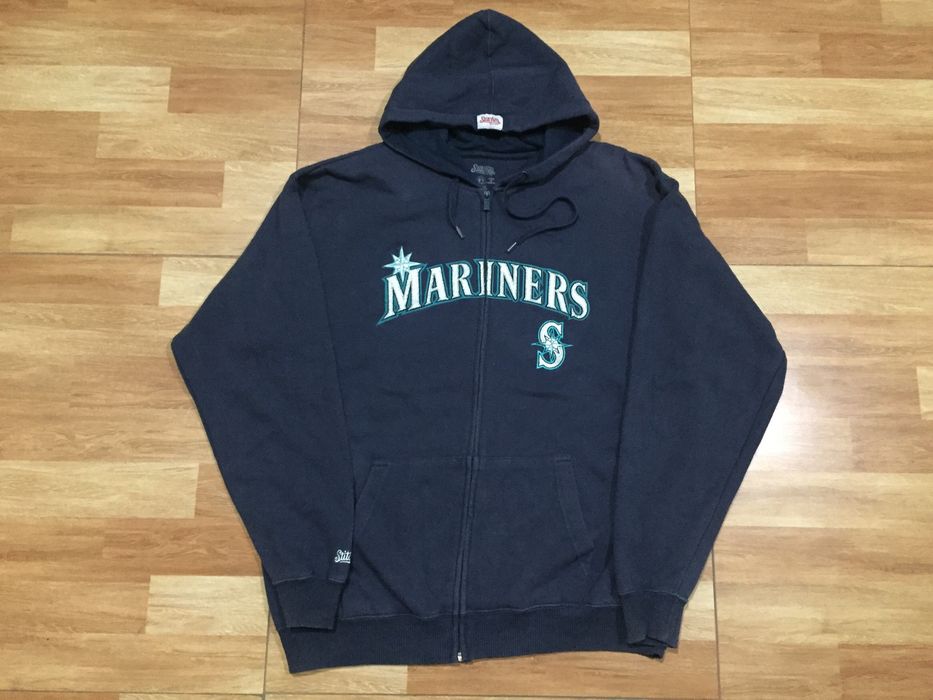 Vintage Seattle Mariners Hoodie Zip Up Grailed