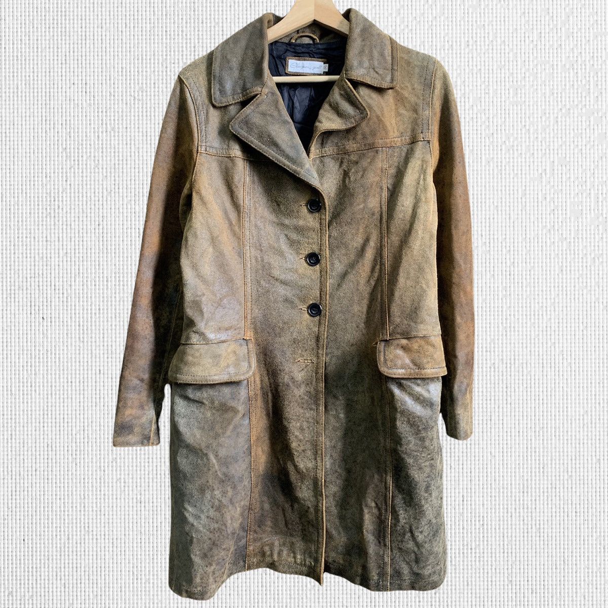 Genuine Leather Vintage Leather Jacket Size US S / EU 44-46 / 1 - 1 Thumbnail