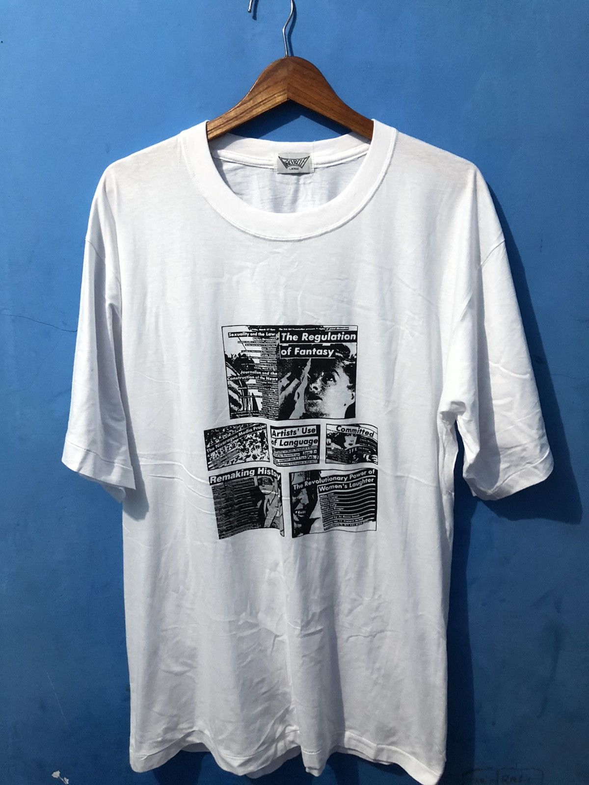 Barbara Kruger Vintage Barbara Krueger T shirt Size US XL / EU 56 / 4 - 3 Thumbnail