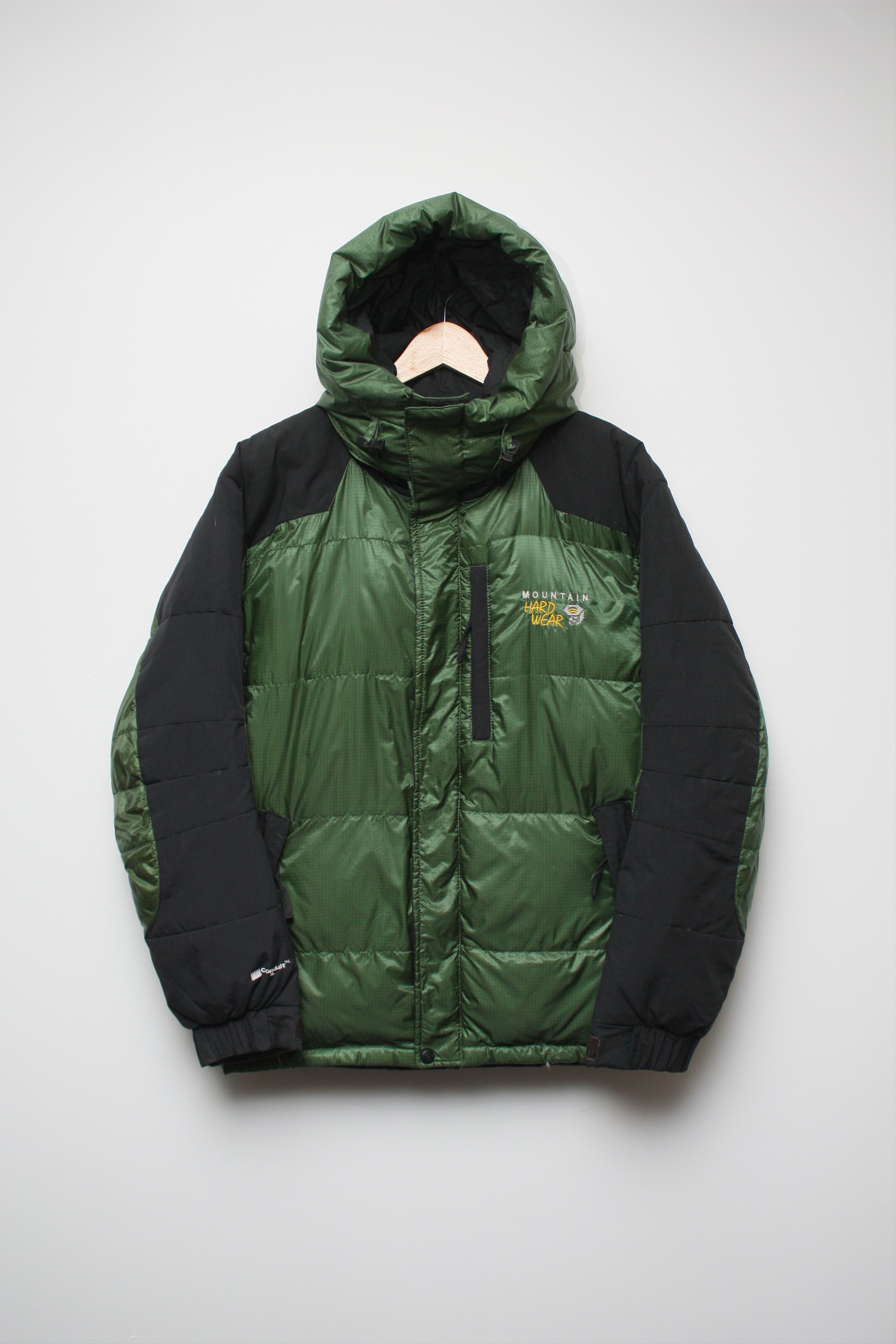 Green and Black Mountain Hardware cheapest Puffer