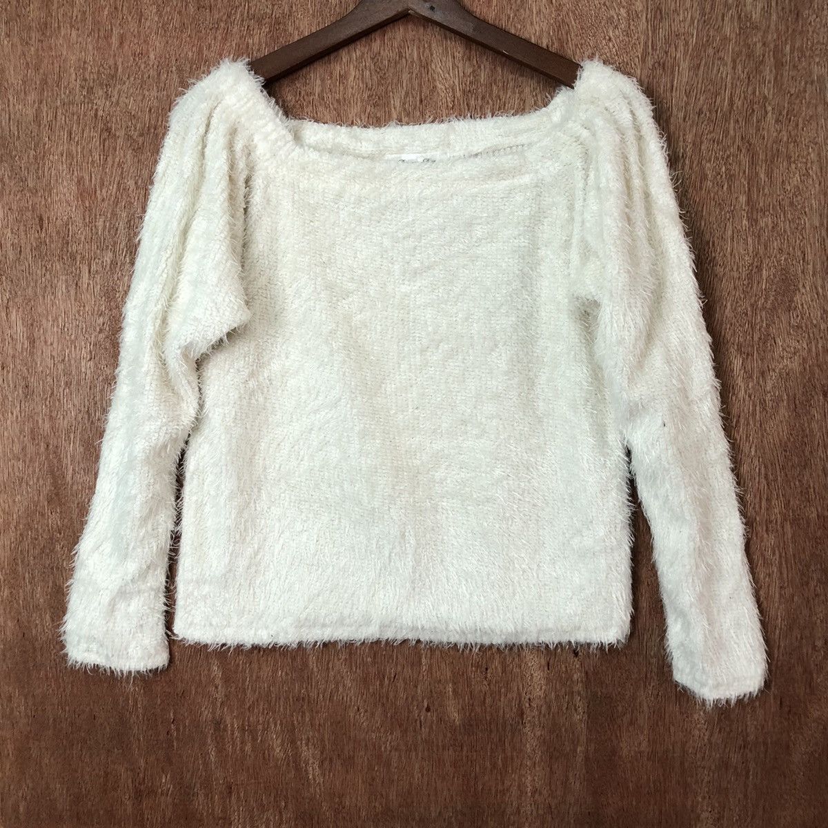 Homespun Knitwear × Japanese Brand × Vintage Drea My Minx Shag Shagyy Fur Mohair Knitwear #6397 Size XS / US 0-2 / IT 36-38 - 3 Thumbnail
