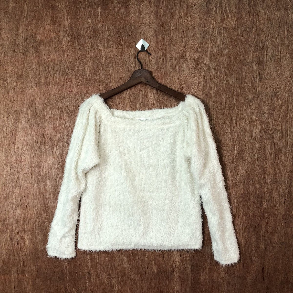 Homespun Knitwear × Japanese Brand × Vintage Drea My Minx Shag Shagyy Fur Mohair Knitwear #6397 Size XS / US 0-2 / IT 36-38 - 1 Thumbnail