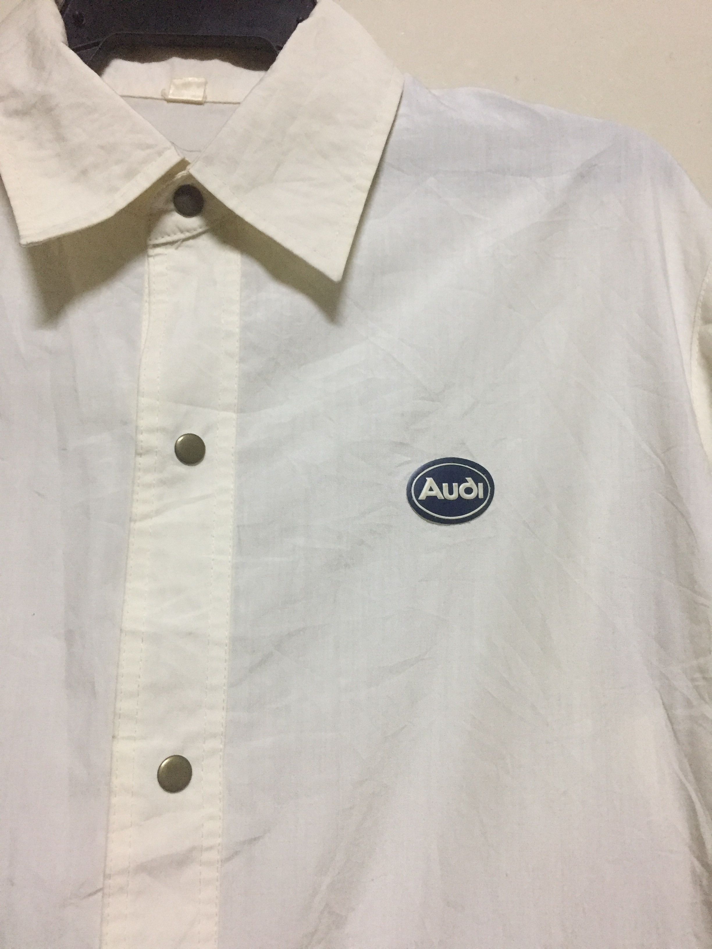 Sports Specialties × Vintage Vintage 80s Audi Snap Button Workers Jacket Size US M / EU 48-50 / 2 - 3 Thumbnail