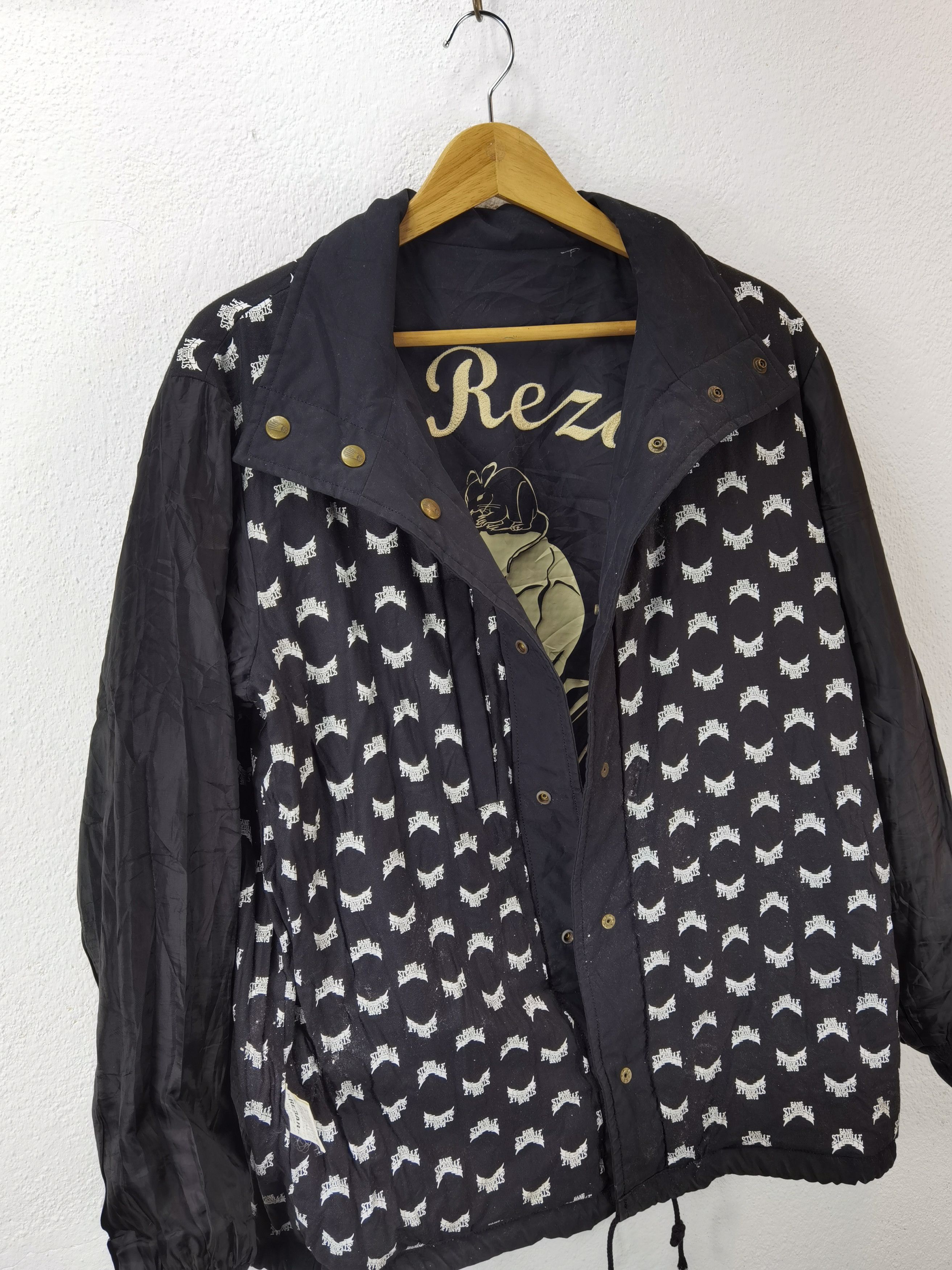 Japanese Brand 3.9 coach jacket JAPAN REZAR gangsterville Size US M / EU 48-50 / 2 - 11 Thumbnail