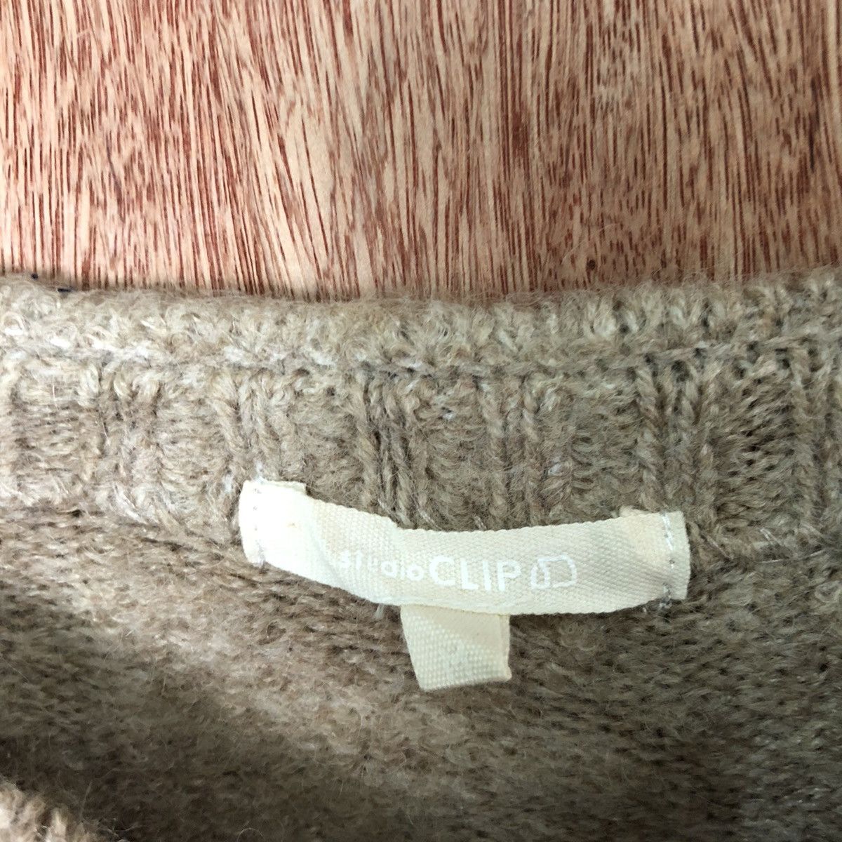 Homespun Knitwear Studio Clip Shag Shaggy sleeve Mohair Knitwear #6387 Size US M / EU 48-50 / 2 - 4 Thumbnail