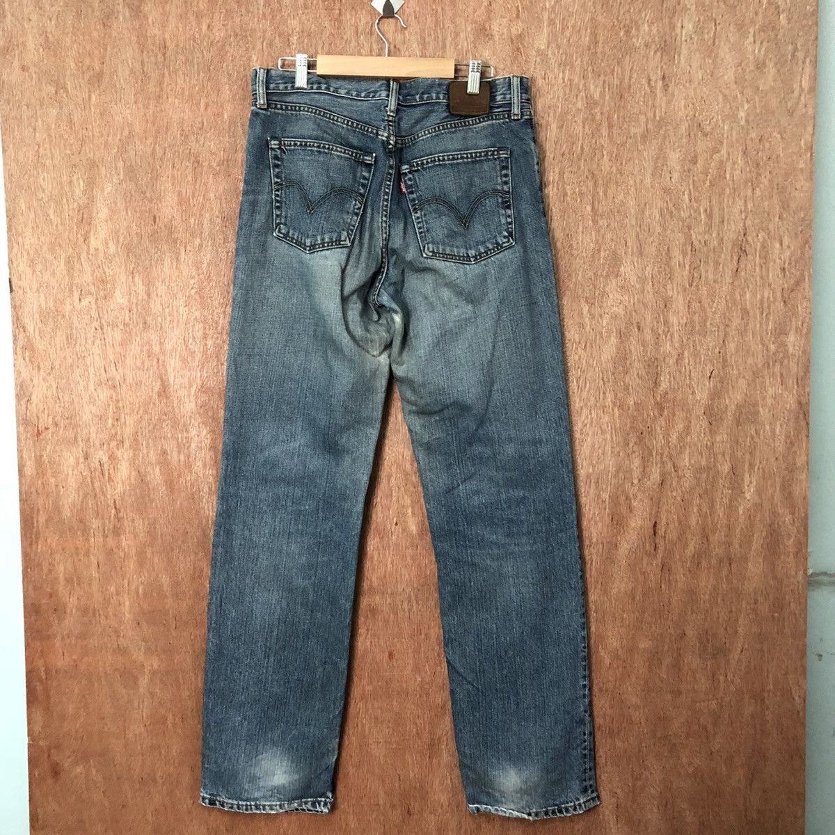 Levi's 502 Levis Blue Denim jeans pants #6381 Size US 32 / EU 48 - 6 Thumbnail