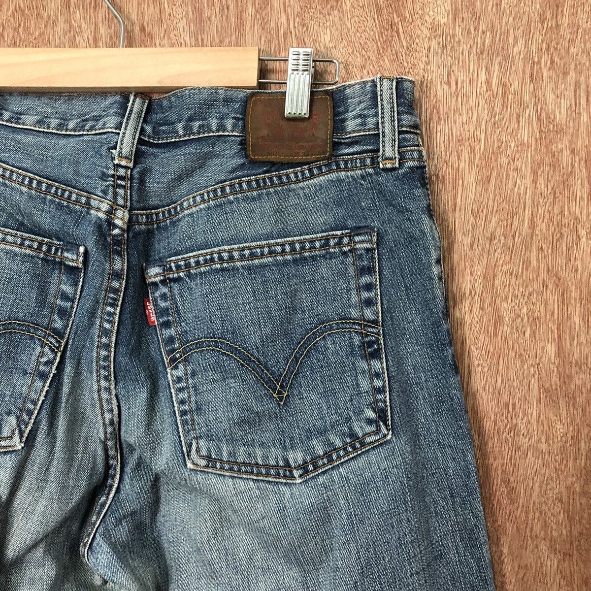 Levi's 502 Levis Blue Denim jeans pants #6381 Size US 32 / EU 48 - 10 Thumbnail
