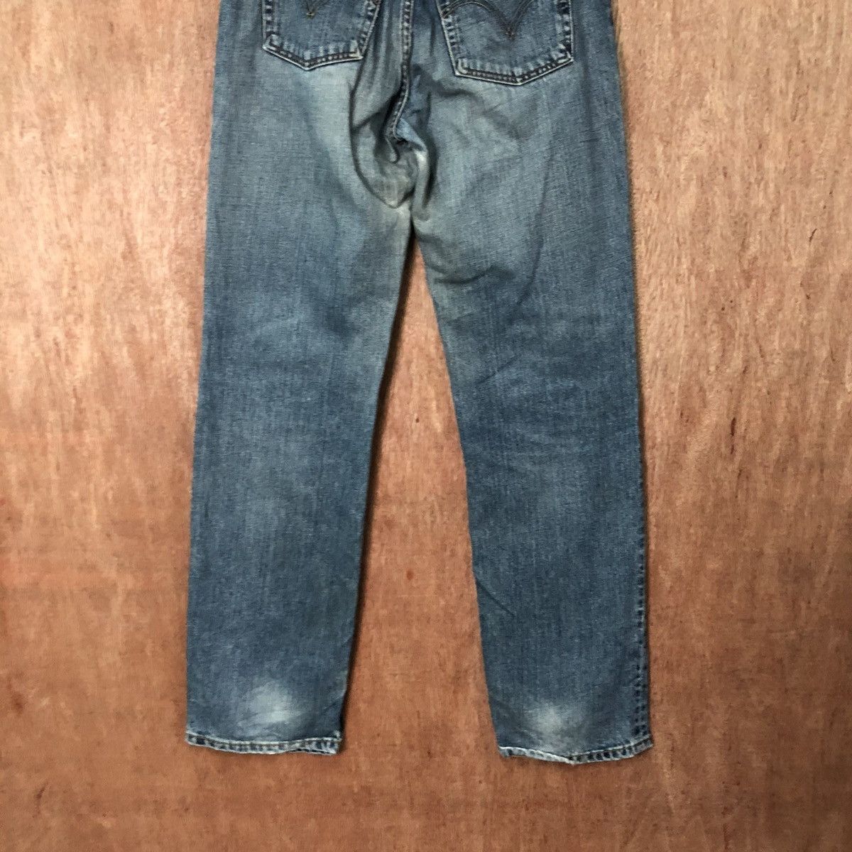 Levi's 502 Levis Blue Denim jeans pants #6381 Size US 32 / EU 48 - 8 Thumbnail