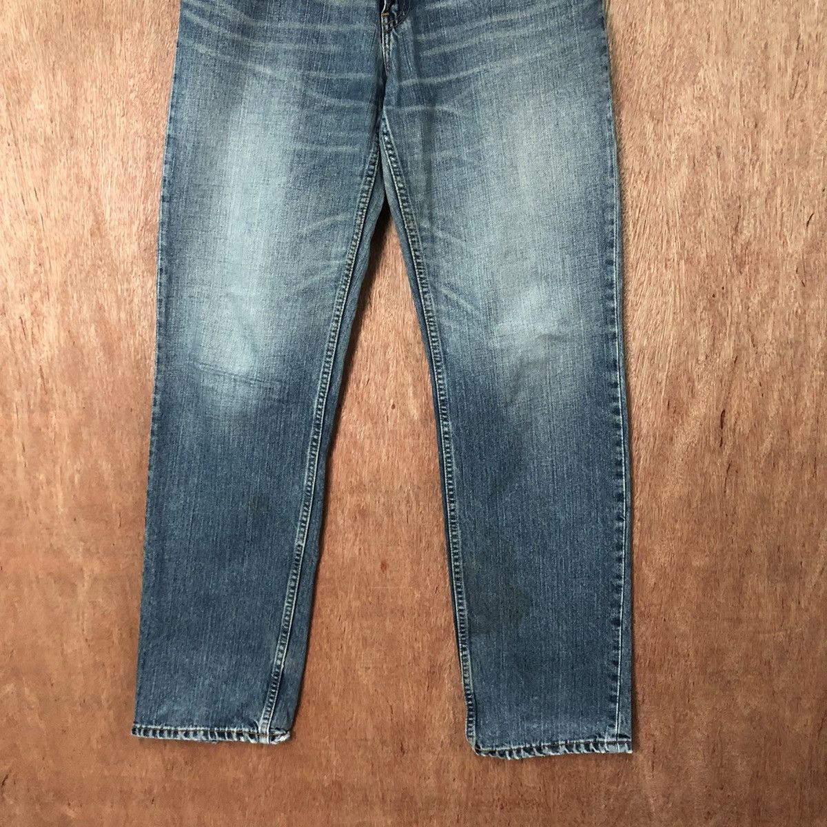Levi's 502 Levis Blue Denim jeans pants #6381 Size US 32 / EU 48 - 3 Thumbnail