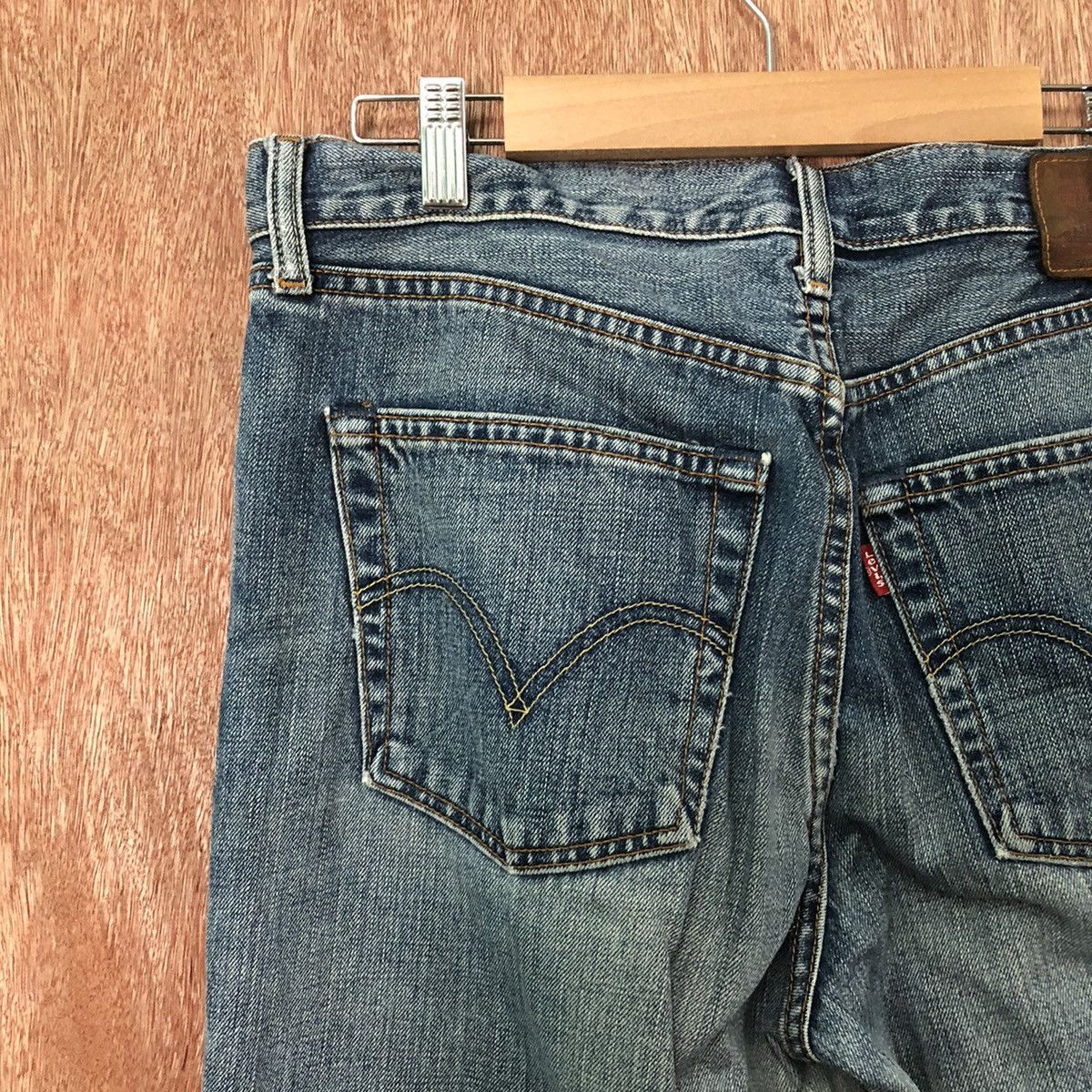 Levi's 502 Levis Blue Denim jeans pants #6381 Size US 32 / EU 48 - 9 Thumbnail