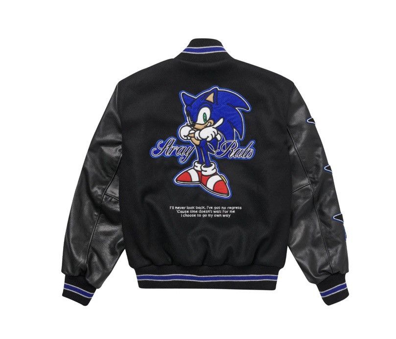 Stray Rats STRAY RATS SONIC VARSITY JACKET XLARGE | Grailed