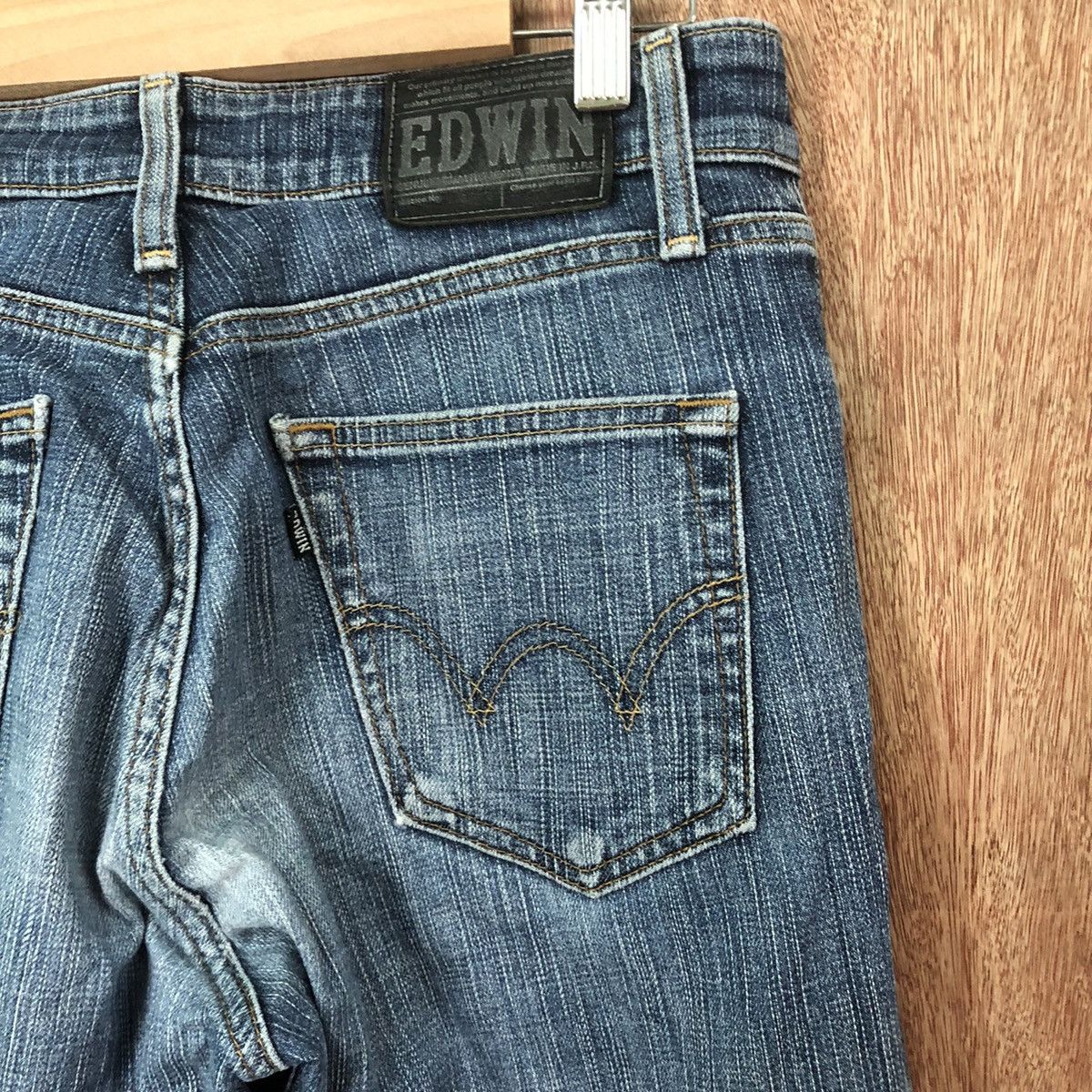Edwin Edwin vintage japan Blue Denim pants #6383 Size US 28 / EU 44 - 10 Thumbnail