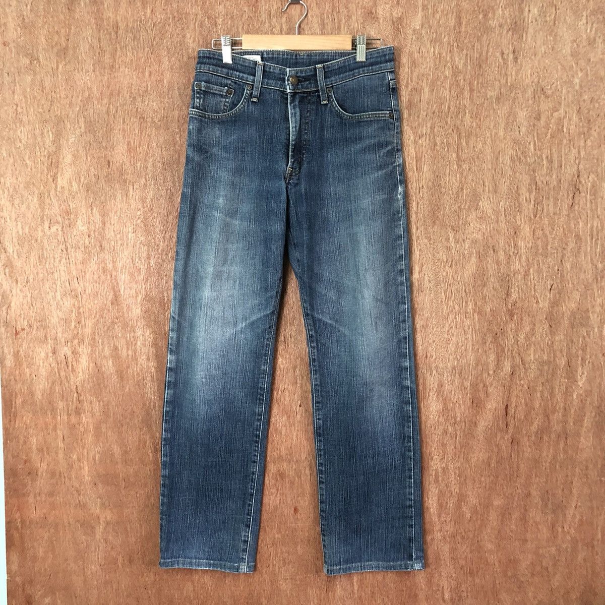 Edwin Edwin vintage japan Blue Denim pants #6383 Size US 28 / EU 44 - 1 Thumbnail