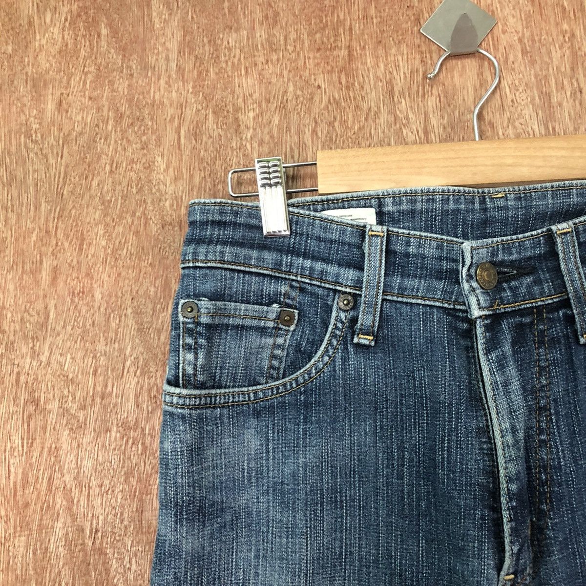 Edwin Edwin vintage japan Blue Denim pants #6383 Size US 28 / EU 44 - 4 Thumbnail