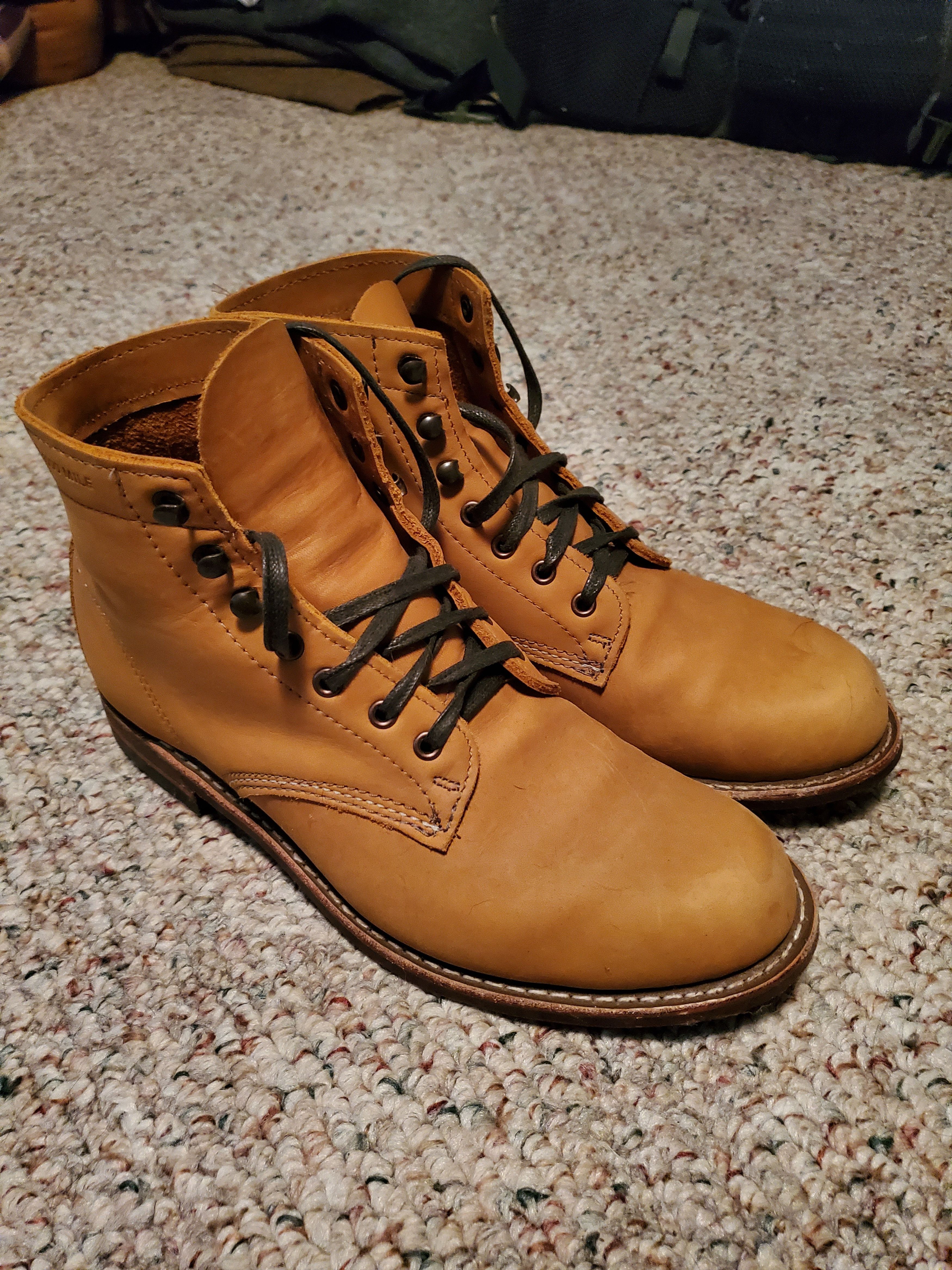 Wolverine Tan 1000 Mile boots Wolverine - 1000 Mile Leather Boots | Indigo & Provisions main image 3