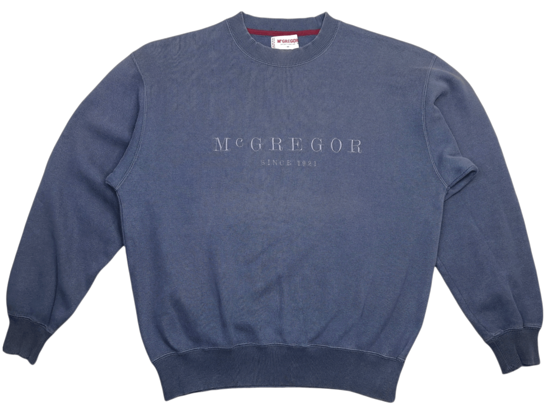 Vintage Mc GREGOR Sportwear spellout embroidery sweatshirt
