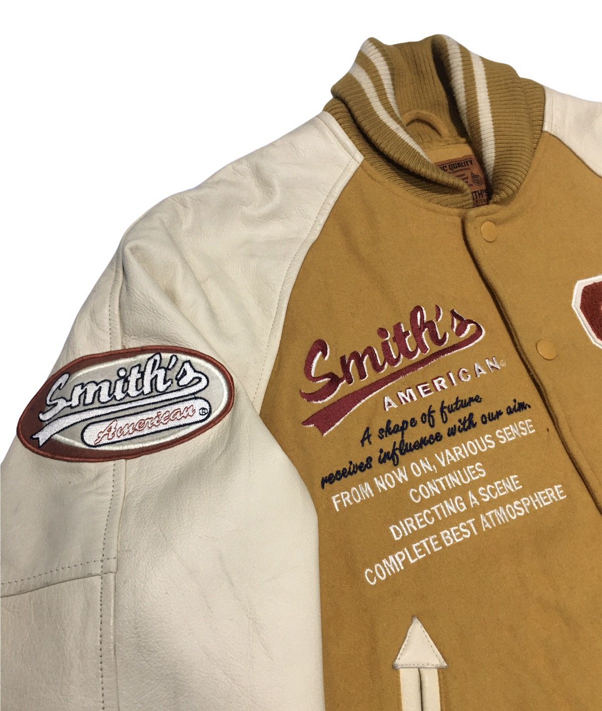 Vintage Smith's American Varsity Jacket Big Logo Spell Out Size US M / EU 48-50 / 2 - 4 Thumbnail