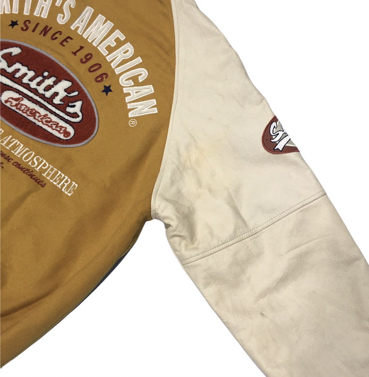 Vintage Smith's American Varsity Jacket Big Logo Spell Out Size US M / EU 48-50 / 2 - 10 Thumbnail