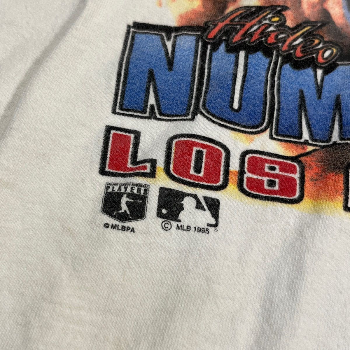 MLB × Salem Sportswear × Vintage 90s MLB Hideo Nomo Dodgers Tee Size US M / EU 48-50 / 2 - 4 Thumbnail