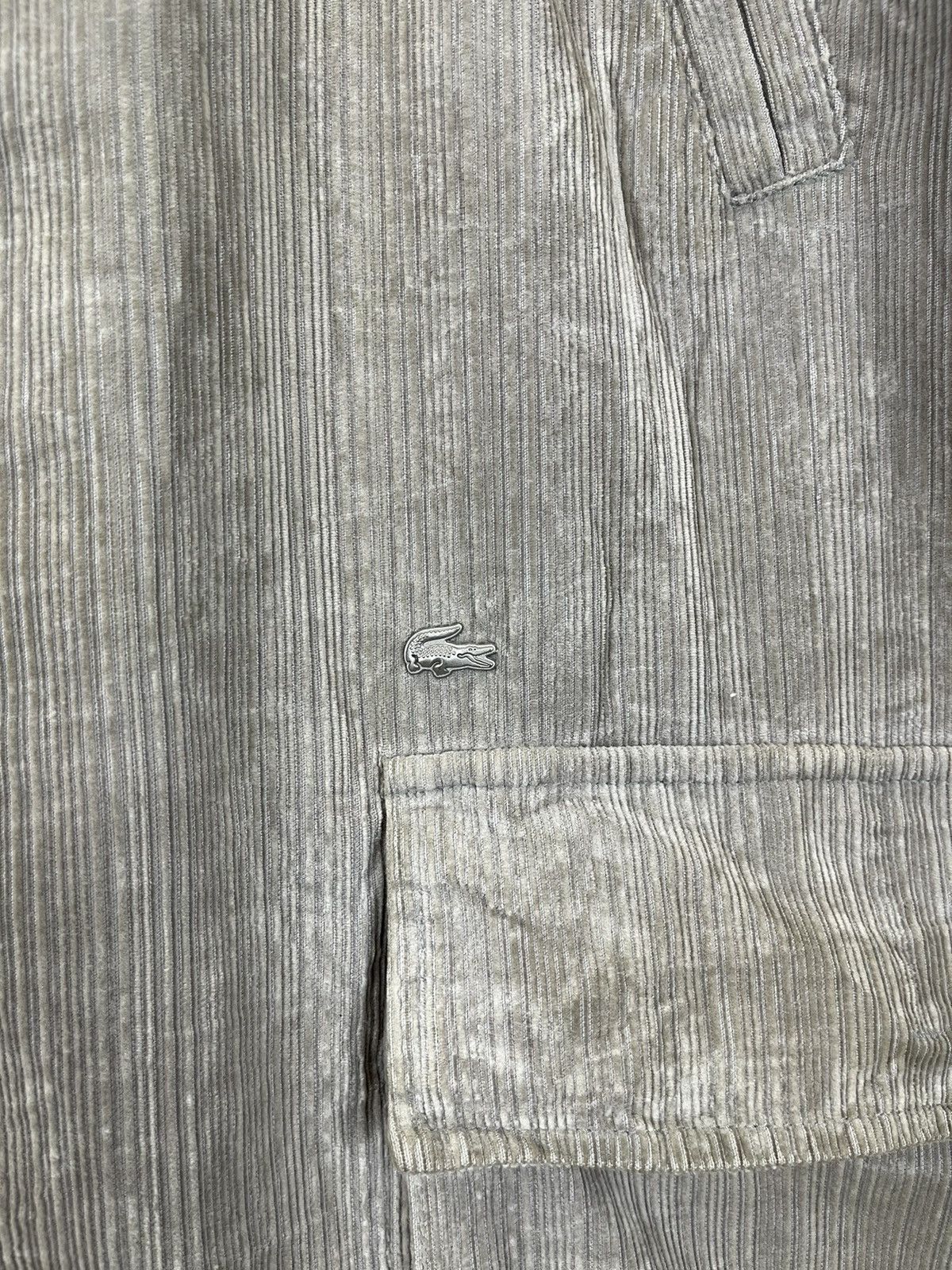 Lacoste Vintage LACOSTE Corduroy Long Coat Size US L / EU 52-54 / 3 - 6 Thumbnail