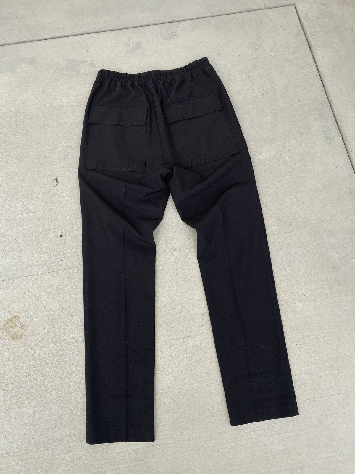 Rick Owens Rick Owens Mainline Astaire Wool Drawstring Trouser Bronze Size US 30 / EU 46 - 8 Thumbnail