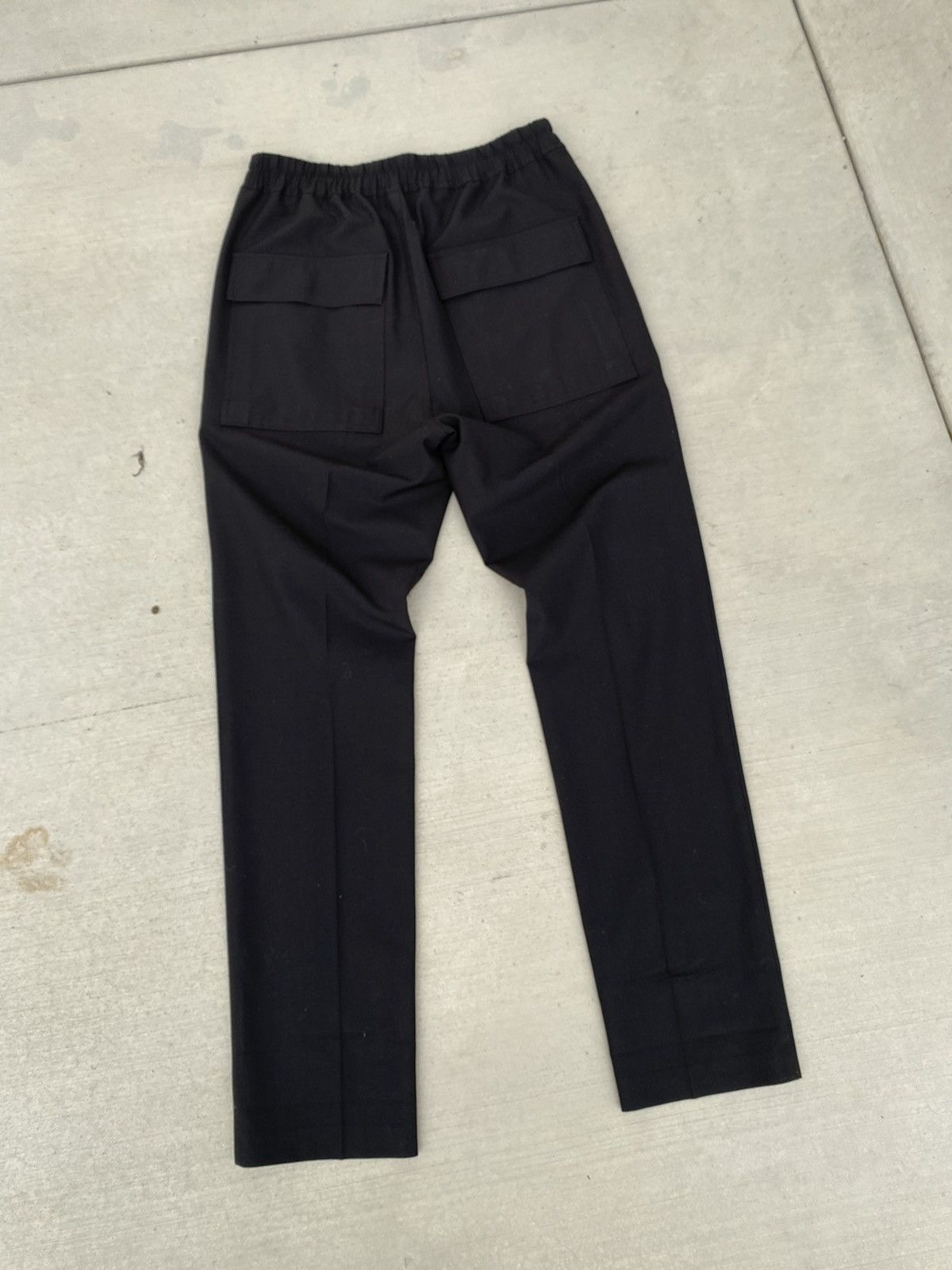 Rick Owens Rick Owens Mainline Astaire Wool Drawstring Trouser Bronze Size US 30 / EU 46 - 7 Thumbnail