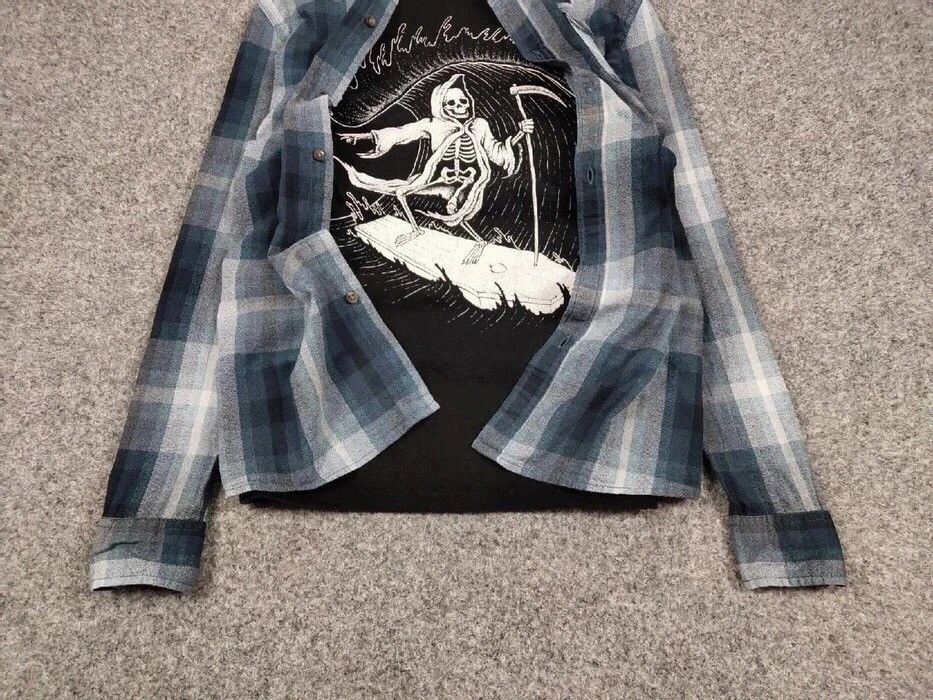 Flannel Vintage Flannel Shirt Travis Scott Style Size US L / EU 52-54 / 3 - 5 Thumbnail