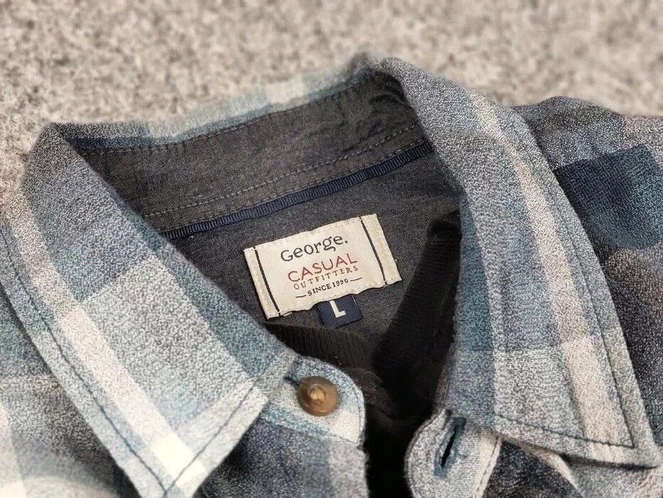 Flannel Vintage Flannel Shirt Travis Scott Style Size US L / EU 52-54 / 3 - 12 Thumbnail