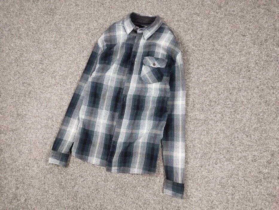 Flannel Vintage Flannel Shirt Travis Scott Style Size US L / EU 52-54 / 3 - 8 Thumbnail