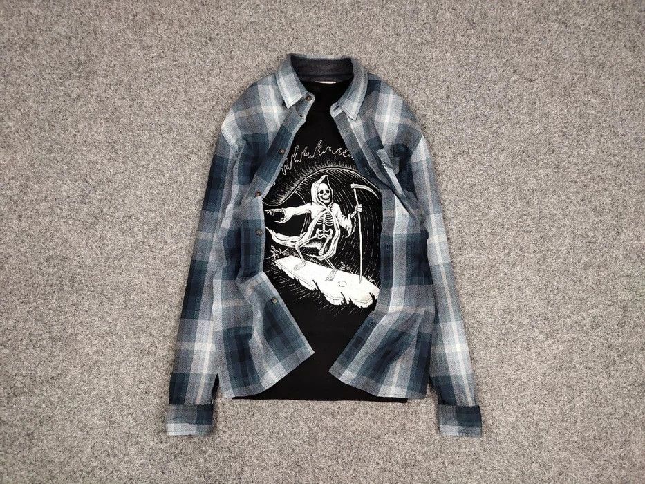 Flannel Vintage Flannel Shirt Travis Scott Style Size US L / EU 52-54 / 3 - 1 Thumbnail