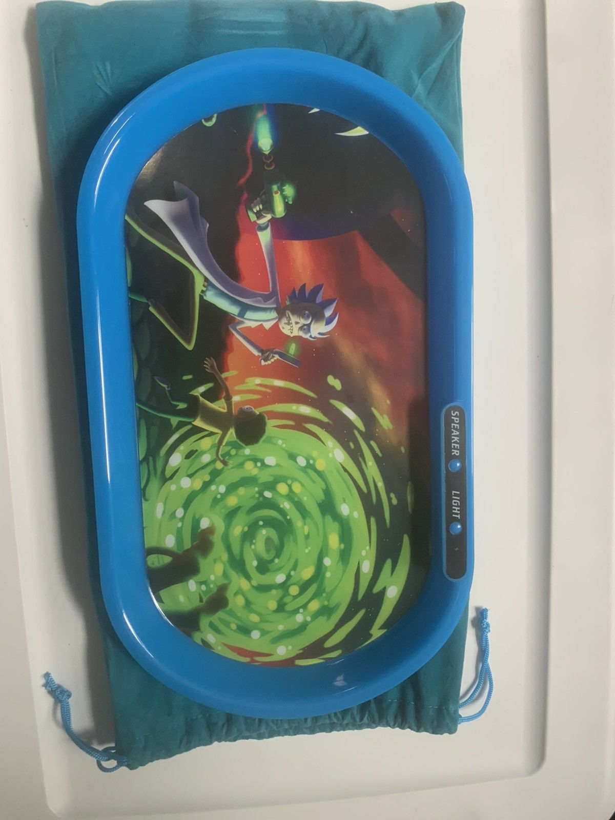 Cookies Rick & Morty LED Rolling tray/ Bluetooth Speaker Grailed