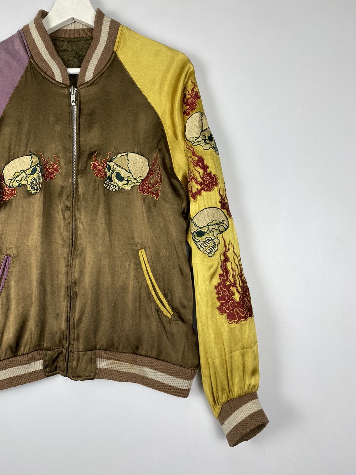 Japanese Brand Vintage Sukajan Bomber Jacket Inspired Toyo Toilor Size US L / EU 52-54 / 3 - 4 Thumbnail