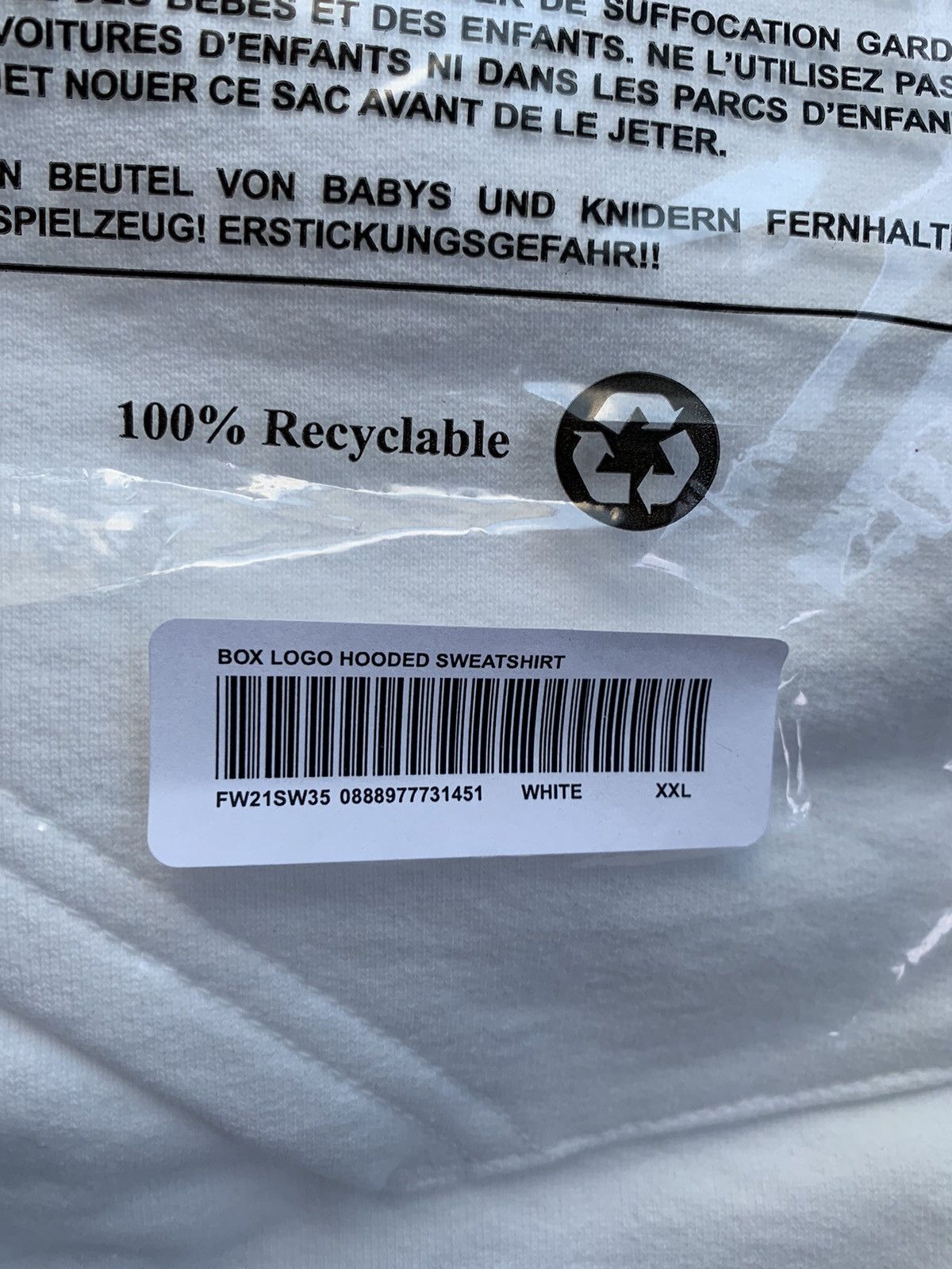 Supreme Supreme Box Logo Hooded Sweatshirt Size US XXL / EU 58 / 5 - 3 Thumbnail