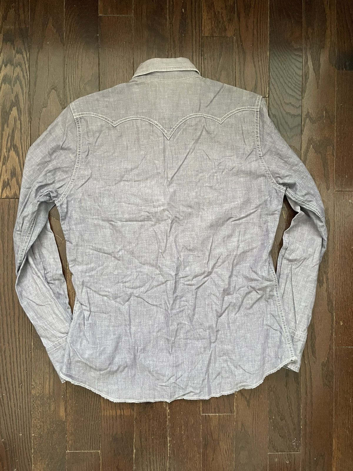 Needles Needles Western Button Up Shirt Lilac Size US M / EU 48-50 / 2 - 2 Thumbnail