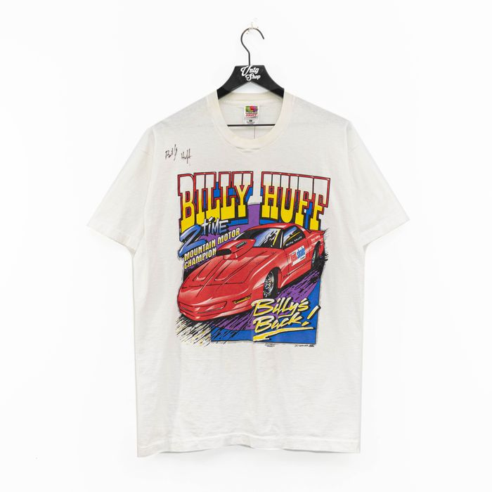 Vintage Billy Huff 2 Time Mountain Champion Racing T-Shirt | Grailed