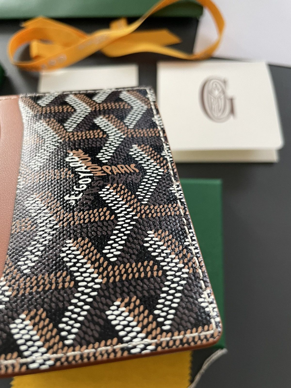 Goyard Brand NEW Classic St Sulpice Goyard Cardholder Size ONE SIZE - 20 Thumbnail