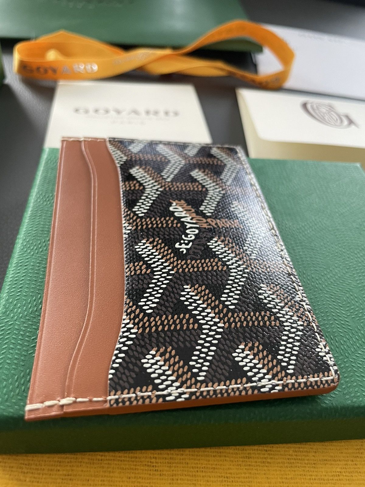 Goyard Brand NEW Classic St Sulpice Goyard Cardholder Size ONE SIZE - 14 Thumbnail