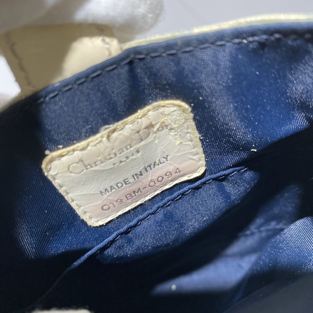 Dior Rare! Dior Trotter Monogram Babyblue Mini Bag/Purse Size ONE SIZE - 11 Thumbnail
