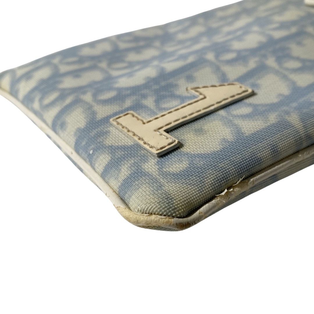 Dior Rare! Dior Trotter Monogram Babyblue Mini Bag/Purse Size ONE SIZE - 8 Thumbnail