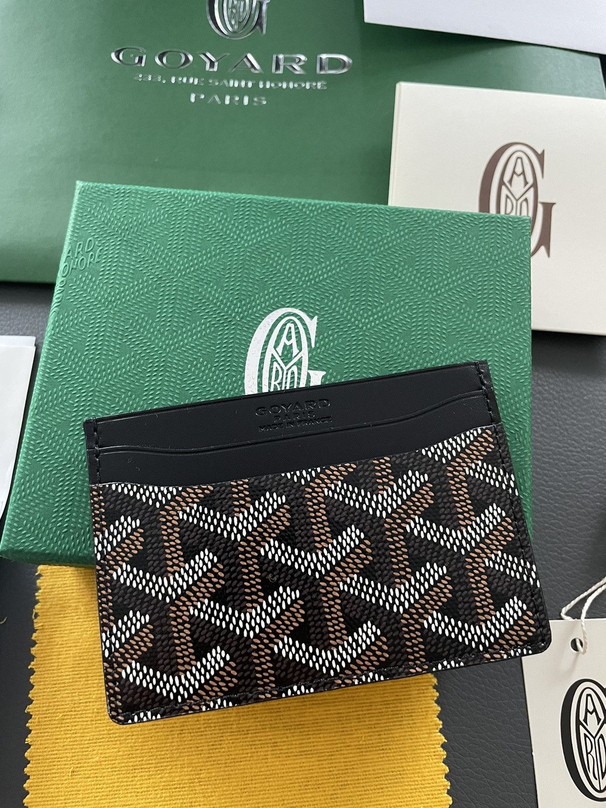 Goyard Rare Brand NEW Iconic Classic St Sulpice Cardholder Wallet Size ONE SIZE - 17 Thumbnail