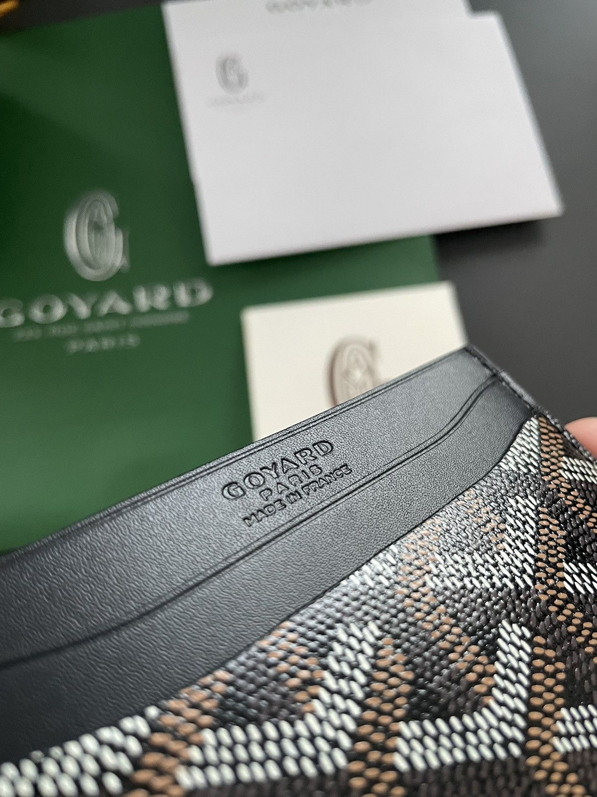 Goyard Rare Brand NEW Iconic Classic St Sulpice Cardholder Wallet Size ONE SIZE - 9 Thumbnail