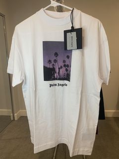 Palm Angels Palm Tree Boulevard T-Shirt White