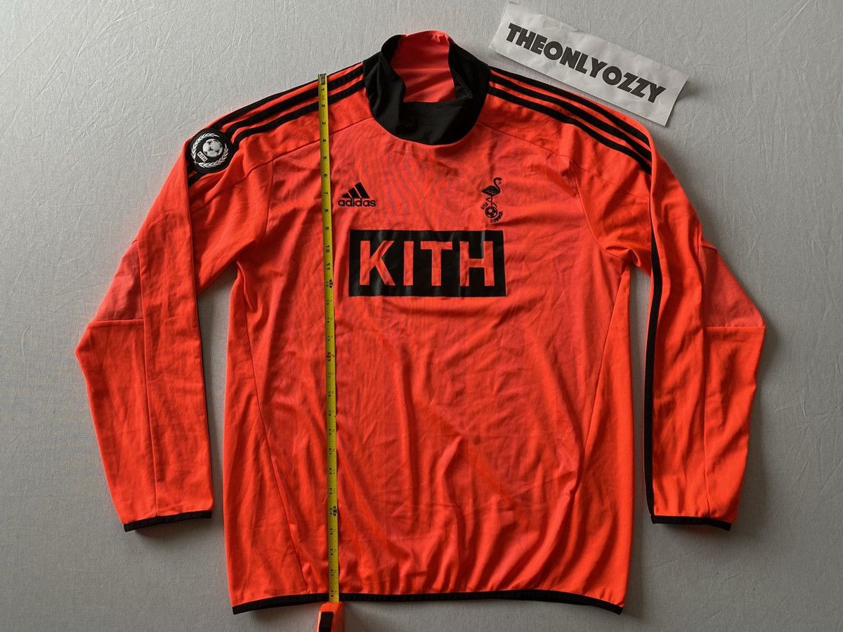 Adidas × Kith Kith x Adidas Flamingo Goalie Jersey Orange sz m Size US M / EU 48-50 / 2 - 3 Thumbnail