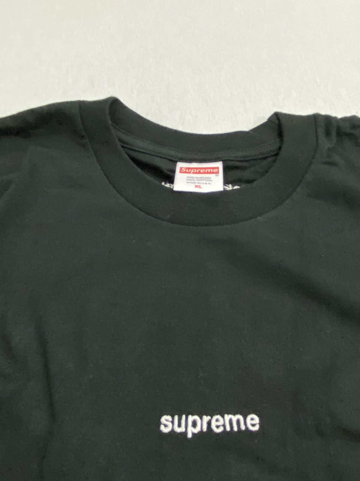 Supreme Supreme FTW Tee Black Shirt XL Size US XL / EU 56 / 4 - 6 Thumbnail
