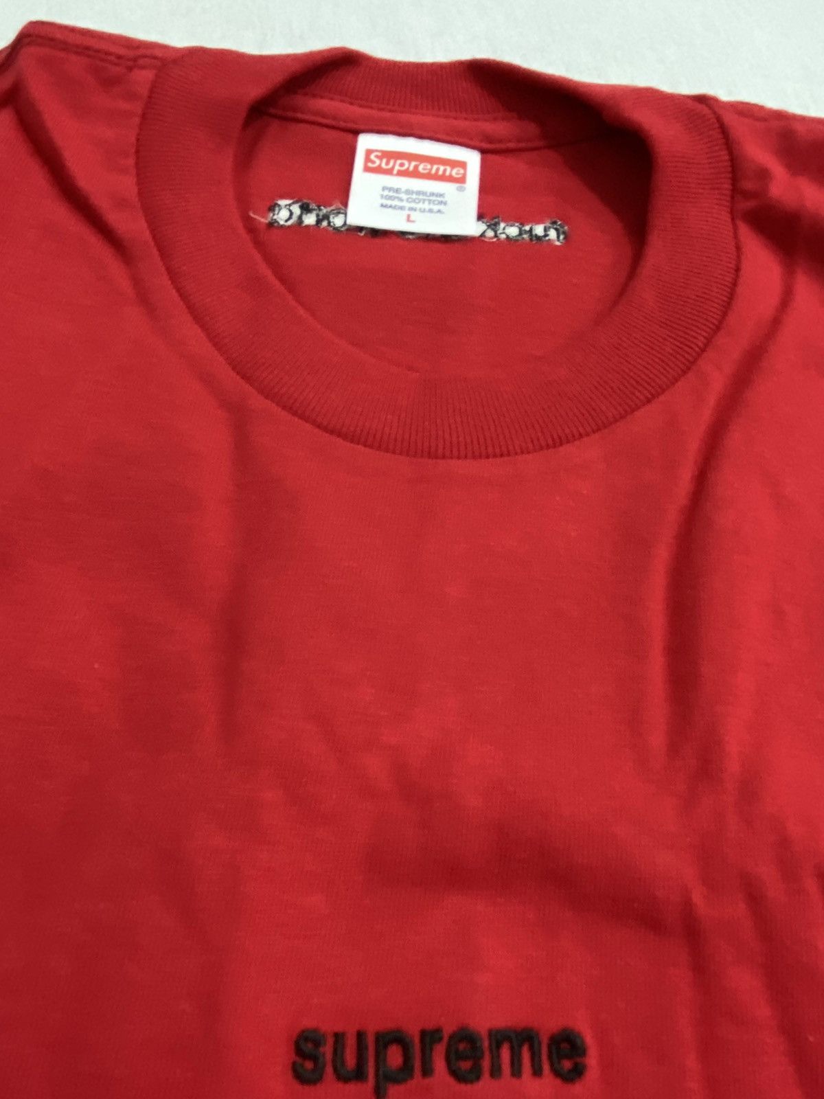 Supreme Supreme FTW Tee Red Shirt sz L Size US L / EU 52-54 / 3 - 6 Thumbnail