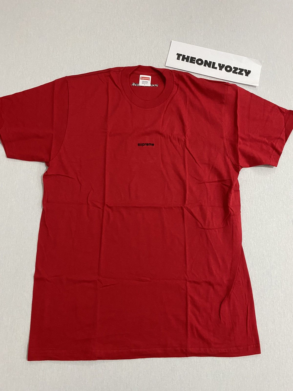 Supreme Supreme FTW Tee Red Shirt sz L | Grailed