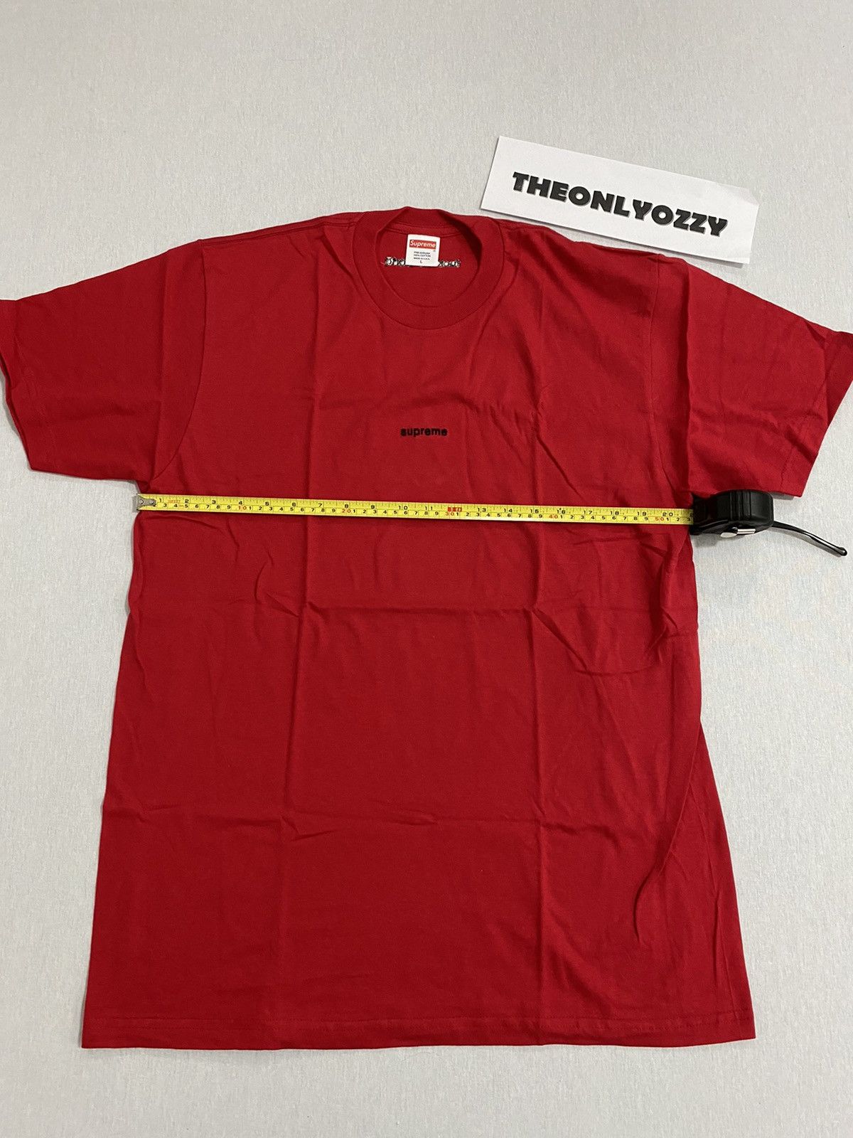 Supreme Supreme FTW Tee Red Shirt sz L Grailed