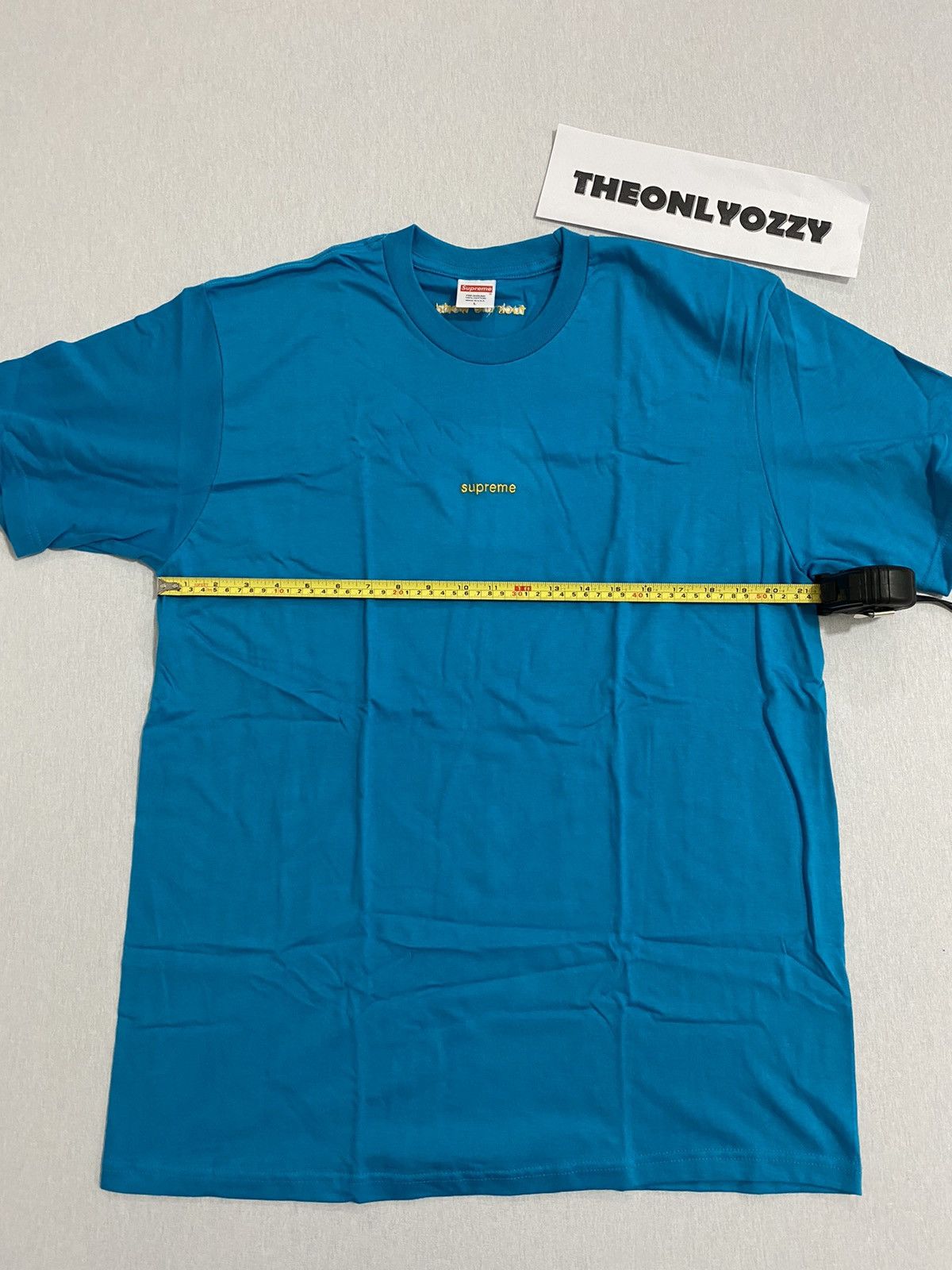Supreme Supreme FTW Tee Teal Shirt sz L Size US L / EU 52-54 / 3 - 2 Thumbnail