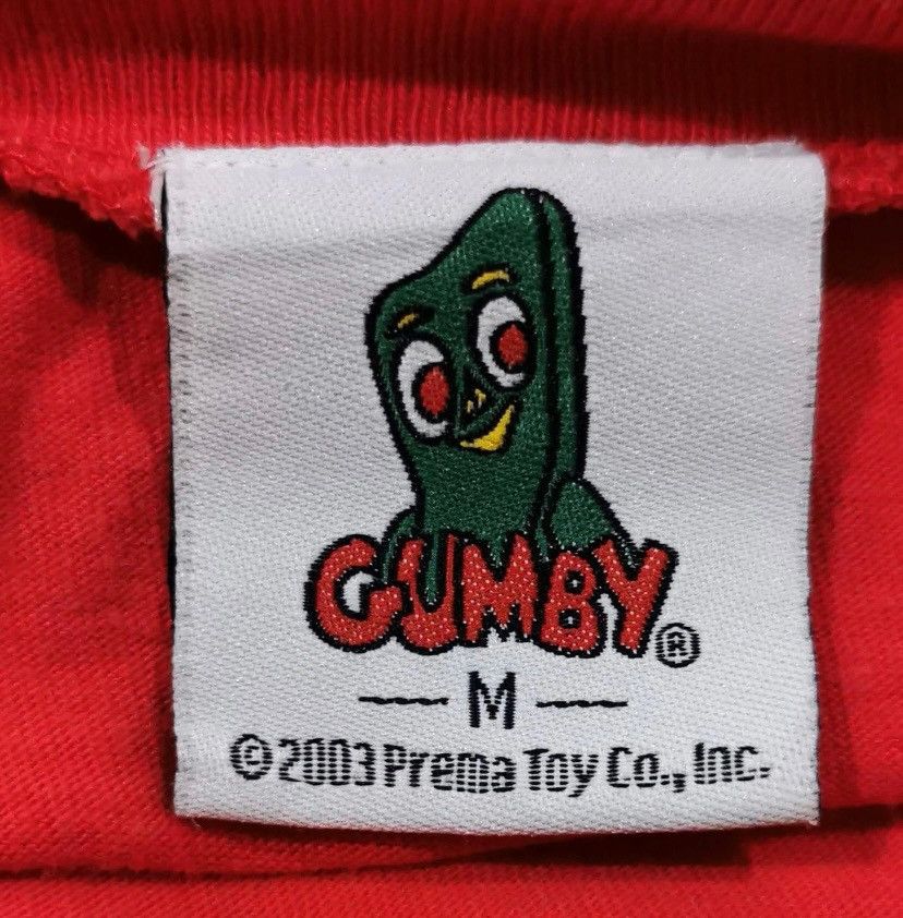 Anime × Vintage Vintage 03' Gumby Clay Animation Raglan T Shirt Size US M / EU 48-50 / 2 - 8 Thumbnail